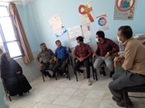 جلسه شورای بهداشتی خانه بهداشت تنگ حنا