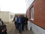 بازدید فرماندار شهرستان بختگان از ساختمان های در حال احداث شبکه بهداشت و درمان