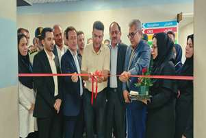 آیین افتتاح بخش‌های جدید بیمارستان امام هادی(ع) شهرستان بختگان