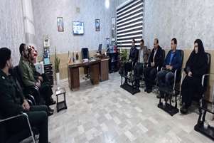 تداوم همدلی مدافعان سلامت و امنیت؛ دیدار مسئولان شبکه بهداشت و درمان شهرستان با فرمانده سپاه پاسداران به مناسبت روز پاسدار
