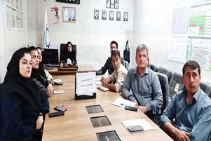 برگزاری کمیته درون‌بخشی بیماری‌های زئونوز در شبکه بهداشت و درمان شهرستان بختگان
