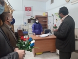 قدردانی اداره آموزش و پرورش و حوزه علمیه الزهرا(س) شهرستان بختگان از پرستاران
