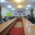 برگزاری نشست کارگروه سلامت و امنیت غذایی با محوریت پیشگیری و مقابله با ویروس کرونا در شهرستان بختگان
