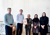 دیدار سرپرست شبکه بهداشت و درمان شهرستان بختگان با خبرنگار شهرستان به مناسبت روز خبرنگار